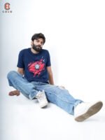 Iron Man Front Screen Print T-Shirt