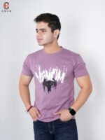 Venom Front Print T-Shirt