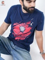 Iron Man Front Screen Print T-Shirt