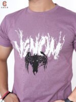 Venom Front Print T-Shirt