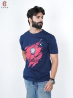 Iron Man Front Screen Print T-Shirt
