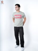 Marvel Front Print Half Sleeve T-Shirt