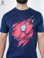 Iron Man Front Screen Print T-Shirt