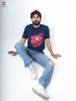 Iron Man Front Screen Print T-Shirt