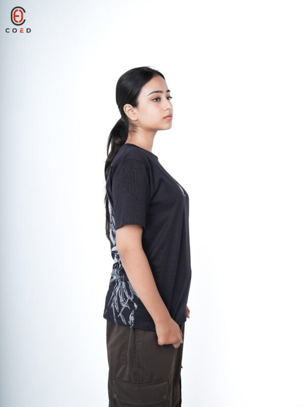 Batman Front & Back Screen print T-Shirt For Women