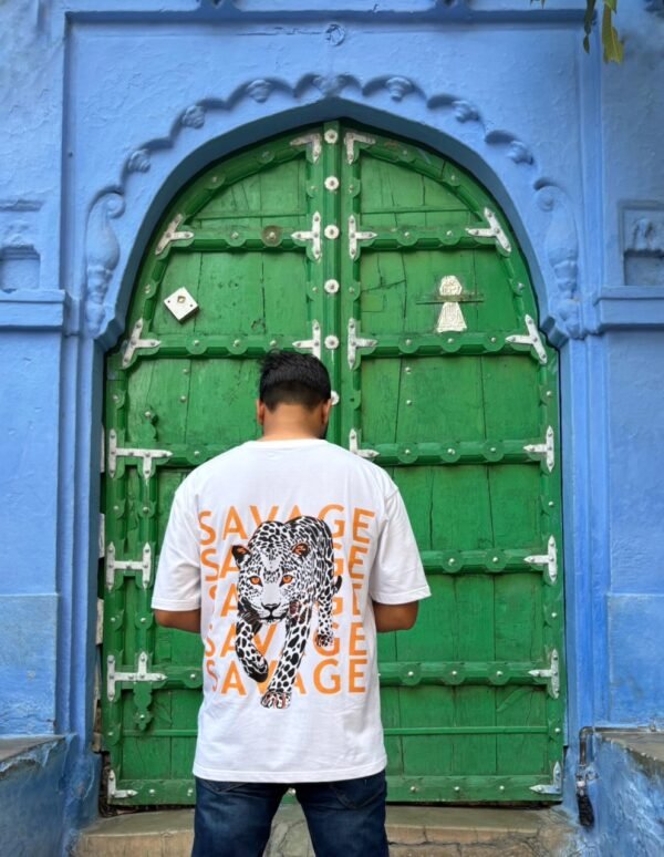 Wild Savage T-Shirt – Bold Streetwear Style, Relaxed Fit & Everyday Comfort
